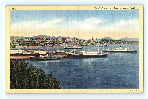 Smith cove and seattle - cove,