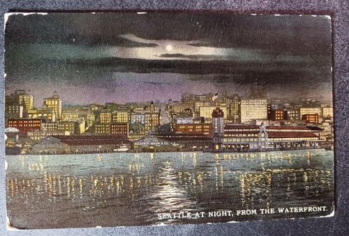 Vtg postcard seattle - vtg,